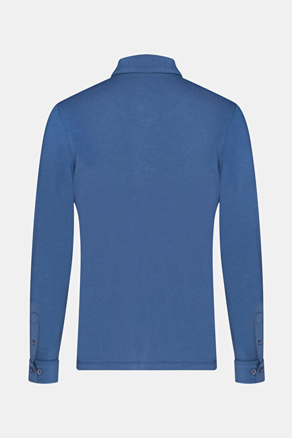 MAVİ UZUN KOLLU SWEATSHIRT 2