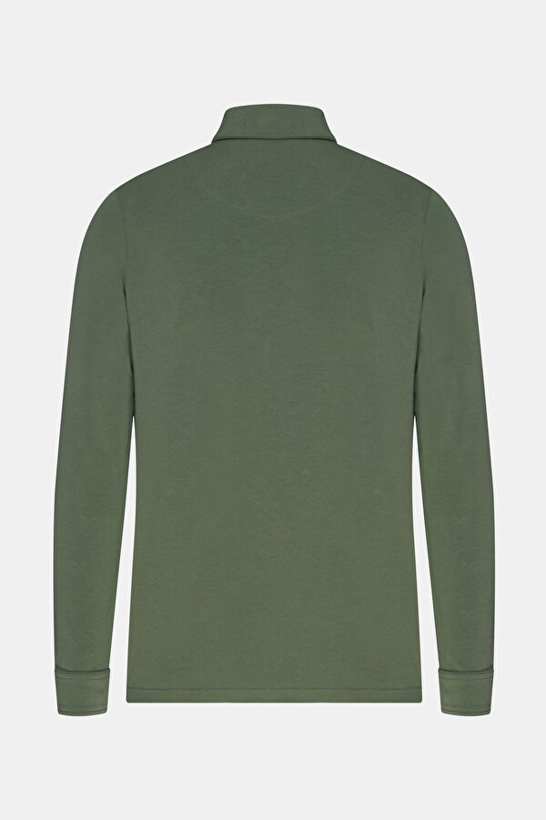 YEŞİL UZUN KOLLU SWEATSHIRT 2