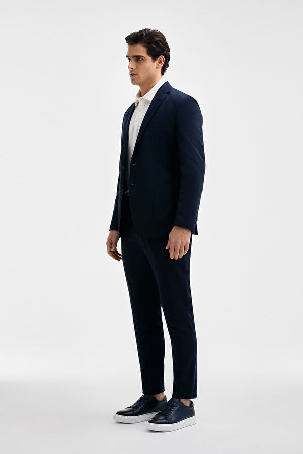 LACİVERT DÜĞMELİ TAKIM ELBİSE 2