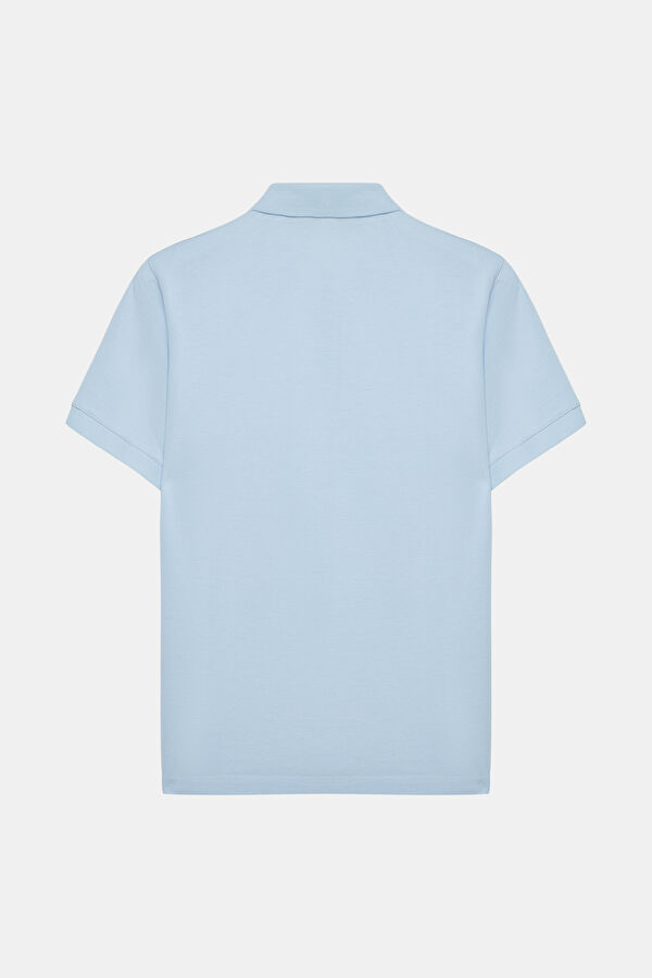 AÇIK MAVİ POLO YAKA T-SHIRT 2