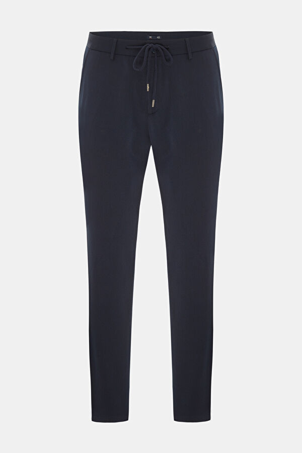 LACİVERT BORU PAÇA SPOR PANTOLON