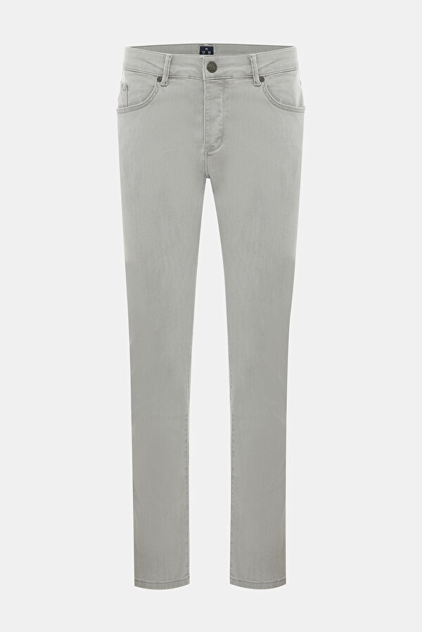 SLIM KOYU GRİ JEAN PANTOLON