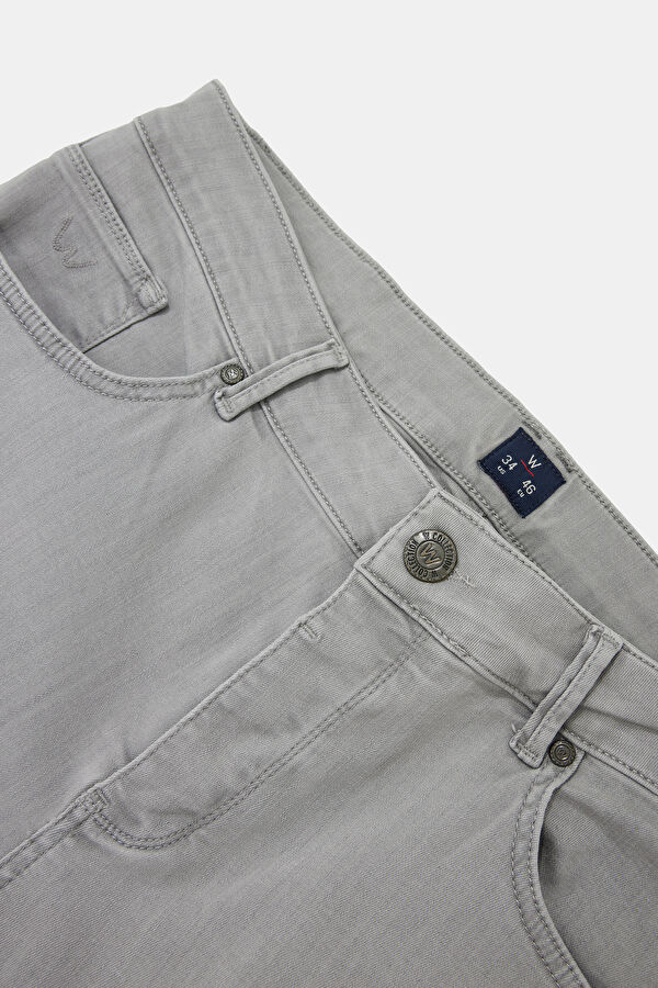 SLIM KOYU GRİ JEAN PANTOLON 3