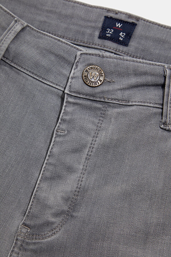 SLIM ANTRASİT JEAN PANTOLON 3