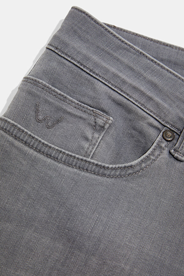 SLIM ANTRASİT JEAN PANTOLON 4