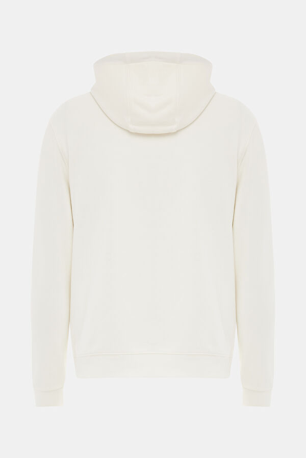 EKRU BİSİKLET YAKA UZUN KOLLU SWEATSHIRT 2