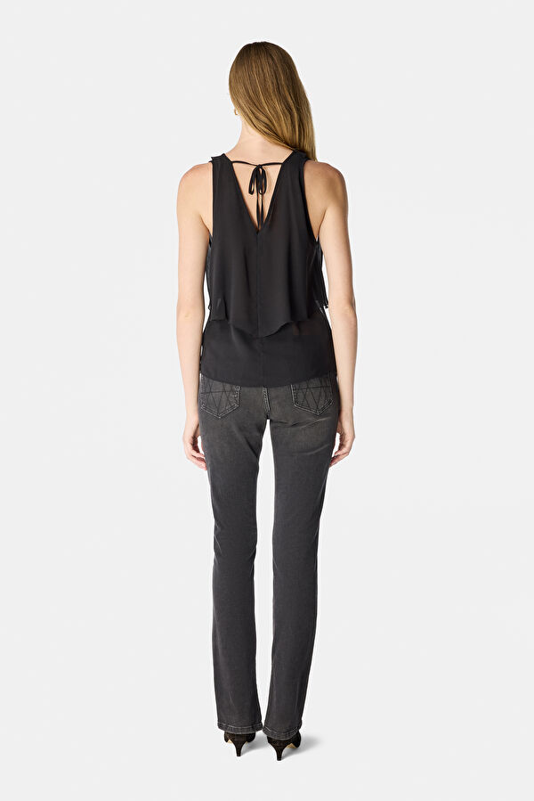 SİYAH STRAIGHT JEAN PANTOLON 3