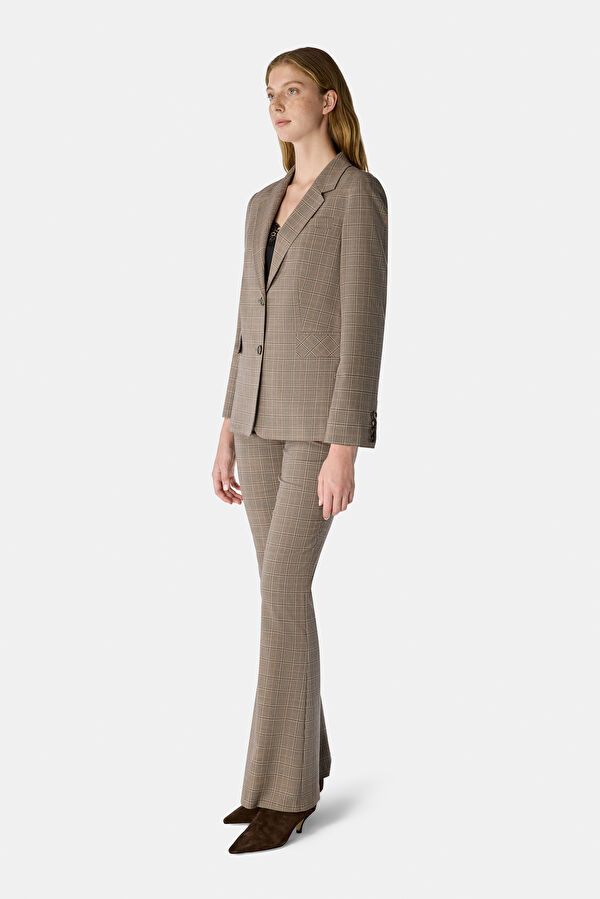 KAHVE WIDE LEG PANTOLON