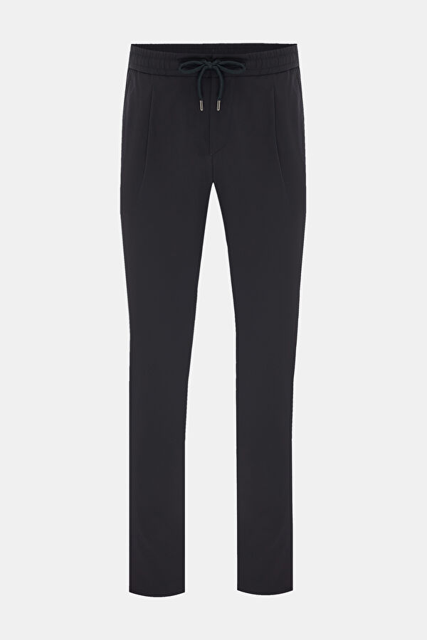 LACİVERT BORU PAÇA SPOR PANTOLON