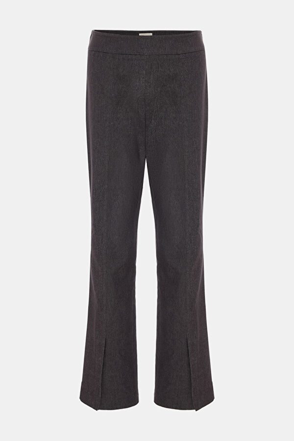 ANTRASİT WIDE LEG PANTOLON 4
