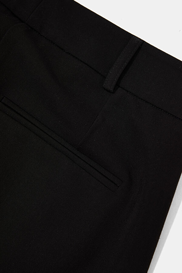 SİYAH WIDE LEG PANTOLON 4