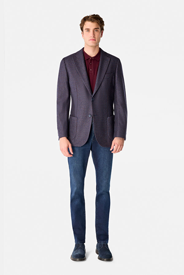 SLIM LACİVERT JEAN PANTOLON 2