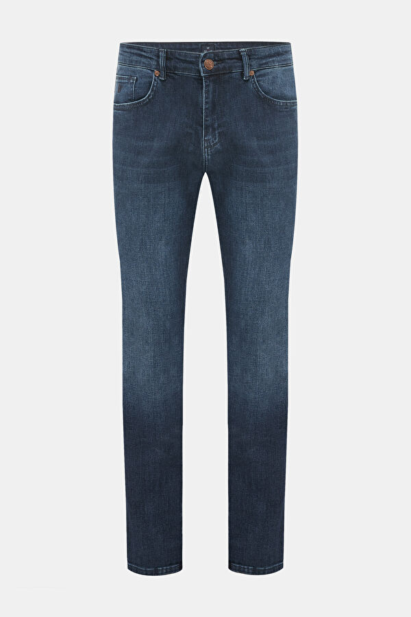 REGULAR LACİVERT JEAN PANTOLON