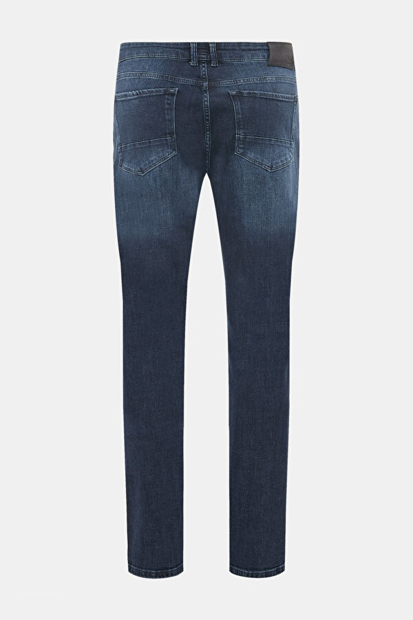 REGULAR LACİVERT JEAN PANTOLON 2