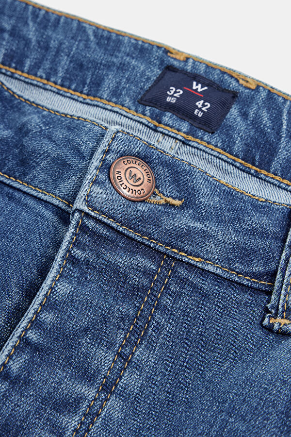 MAVİ SLIM JEAN PANTOLON 3