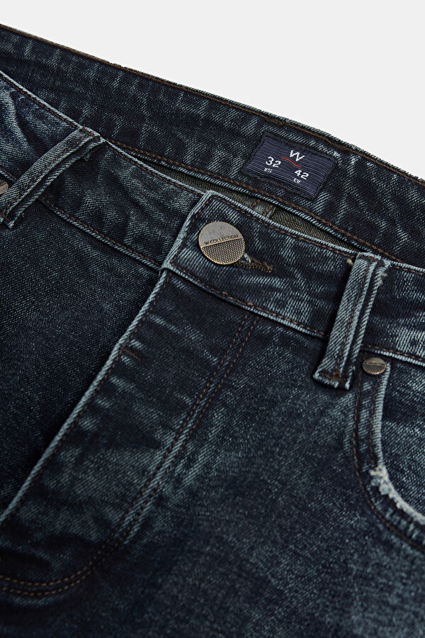 LACİVERT SLIM JEAN PANTOLON 3