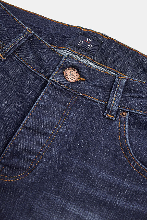 LACİVERT SLIM JEAN PANTOLON 3