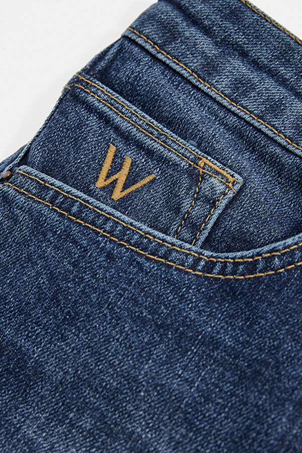 LACİVERT SLIM JEAN PANTOLON 4