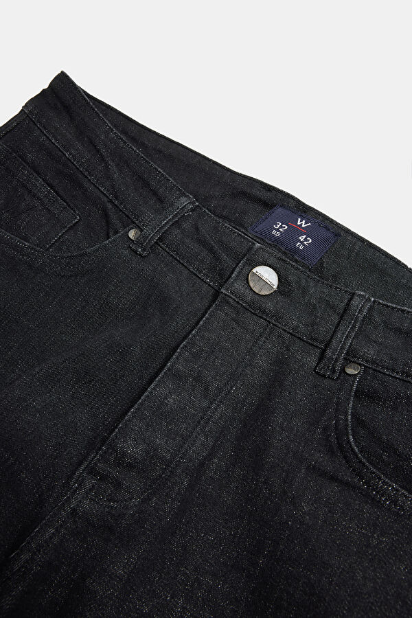 SİYAH REGULAR JEAN PANTOLON 3