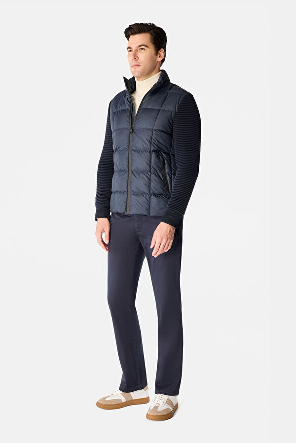 LACİVERT BORU PAÇA SPOR PANTOLON