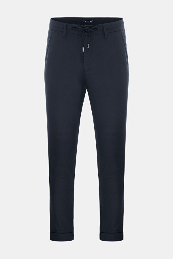 LACİVERT BORU PAÇA SPOR PANTOLON