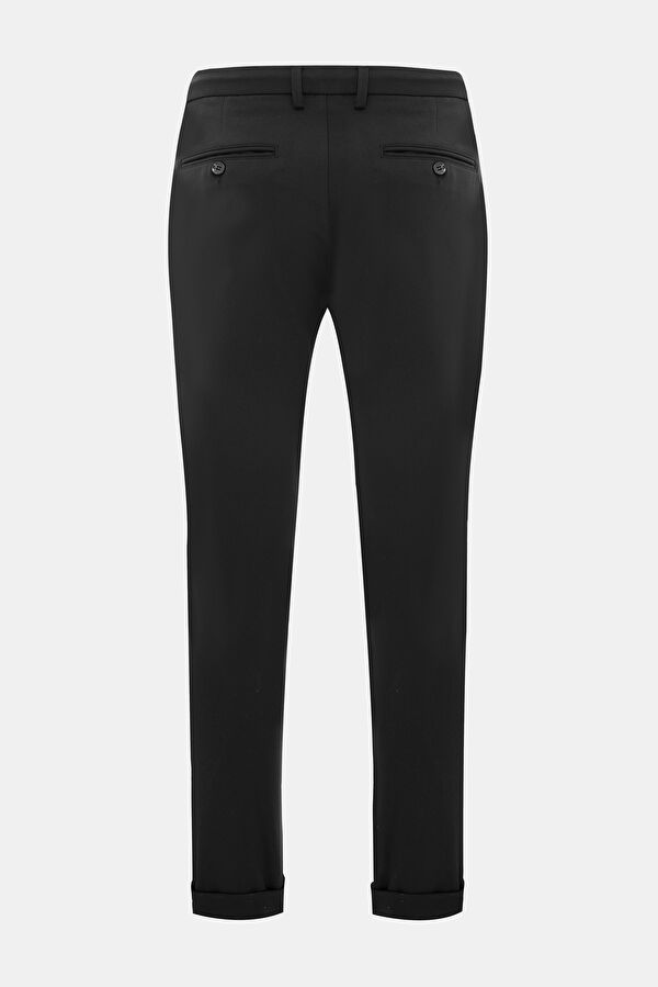 LACİVERT BORU PAÇA SPOR PANTOLON 2