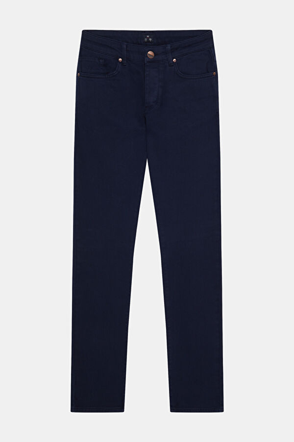SLIM LACİVERT JEAN PANTOLON