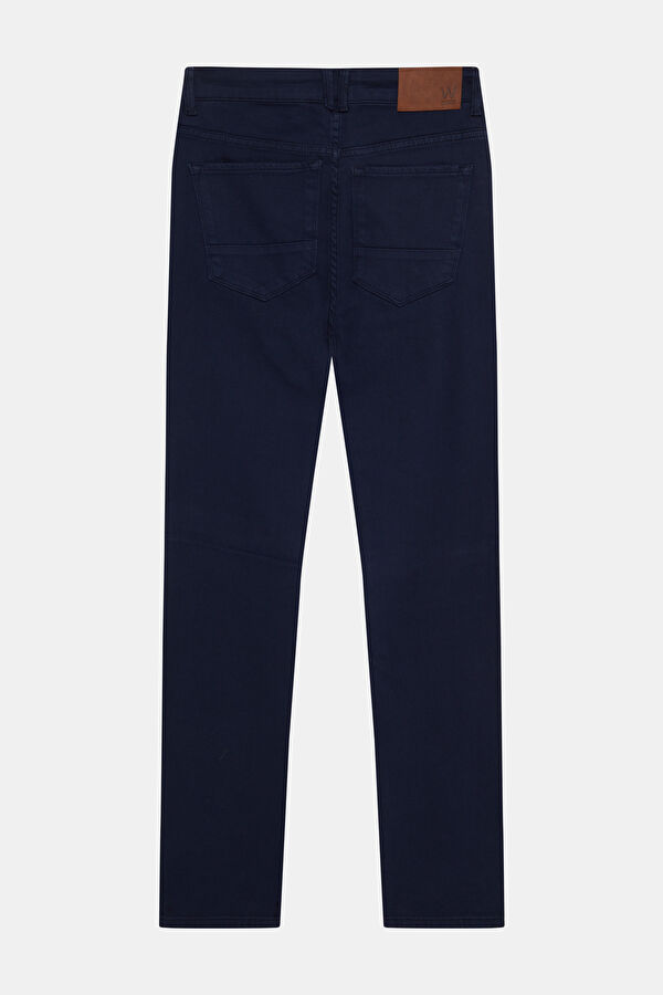 SLIM LACİVERT JEAN PANTOLON 2