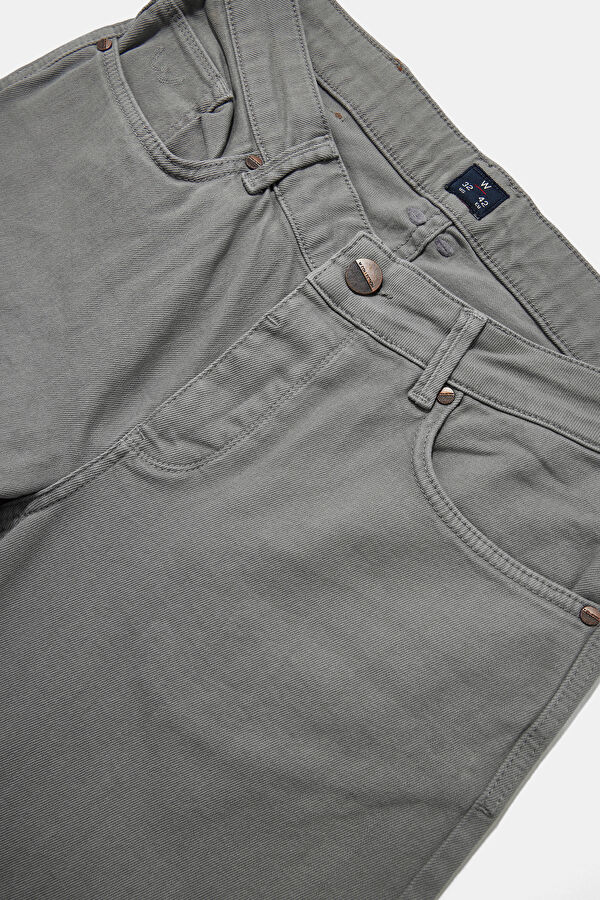 SLIM GRI JEAN PANTOLON 3
