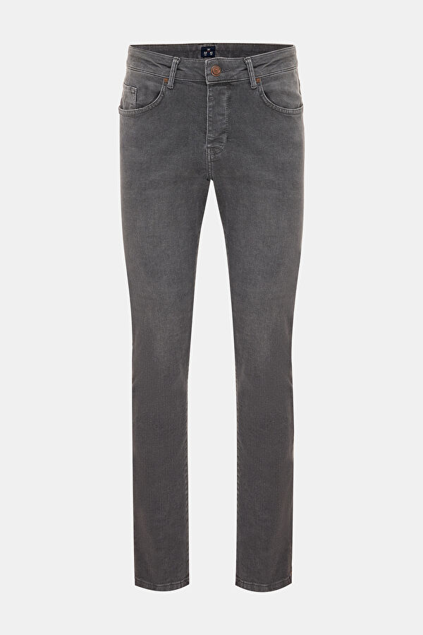 GRİ STRAIGHT JEAN PANTOLON