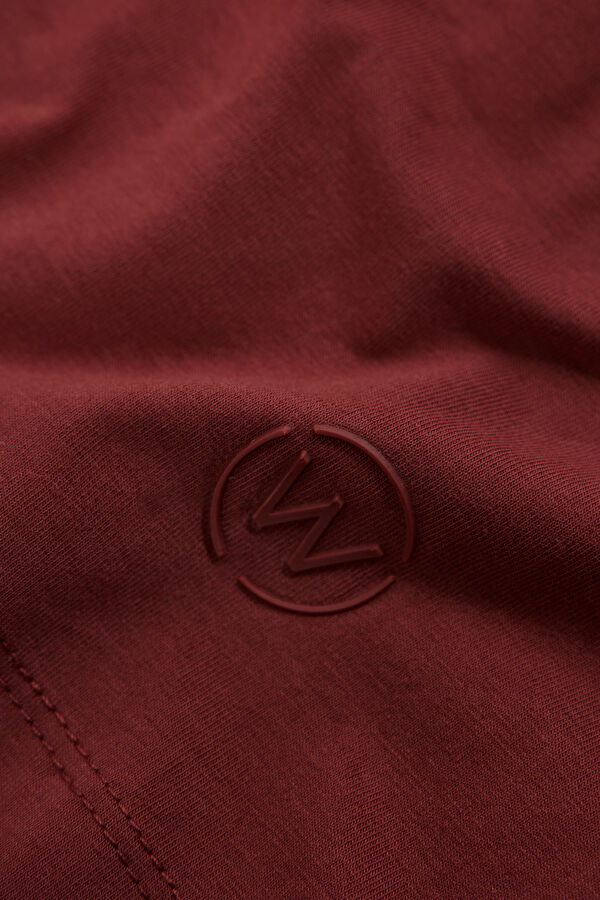 BORDO BİSİKLET YAKA T-SHIRT 4