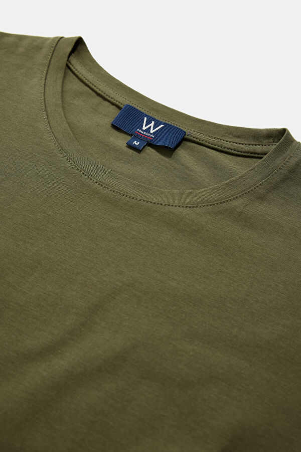 YEŞİL BİSİKLET YAKA T-SHIRT 3