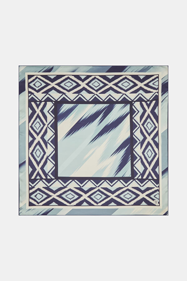 GEOMETRİK DESENLİ EŞARP