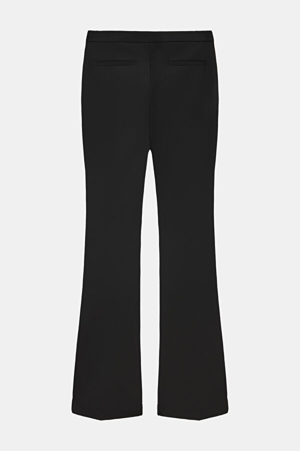 SİYAH WIDE LEG PANTOLON 2