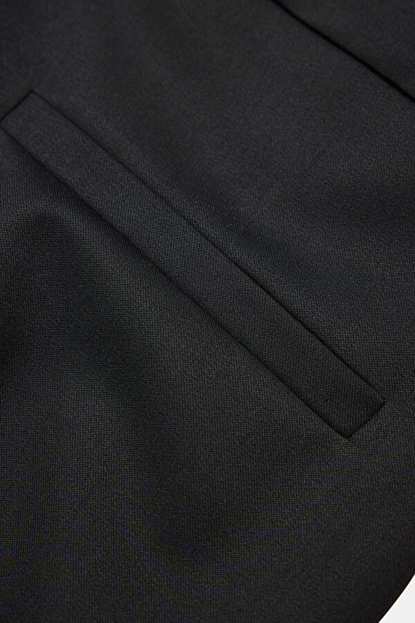 SİYAH WIDE LEG PANTOLON 4