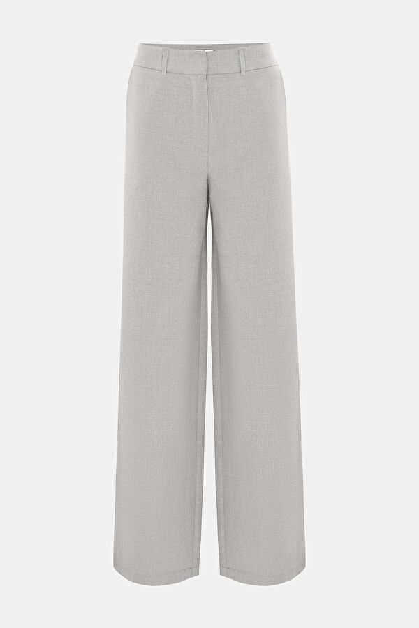 AÇIK GRİ WIDE LEG PANTOLON