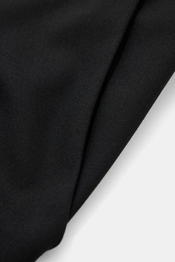 SİYAH WIDE LEG PANTOLON 4