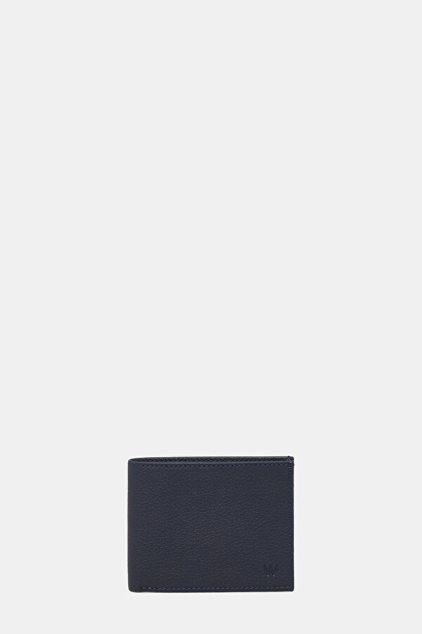 LACİVERT DERİ CÜZDAN