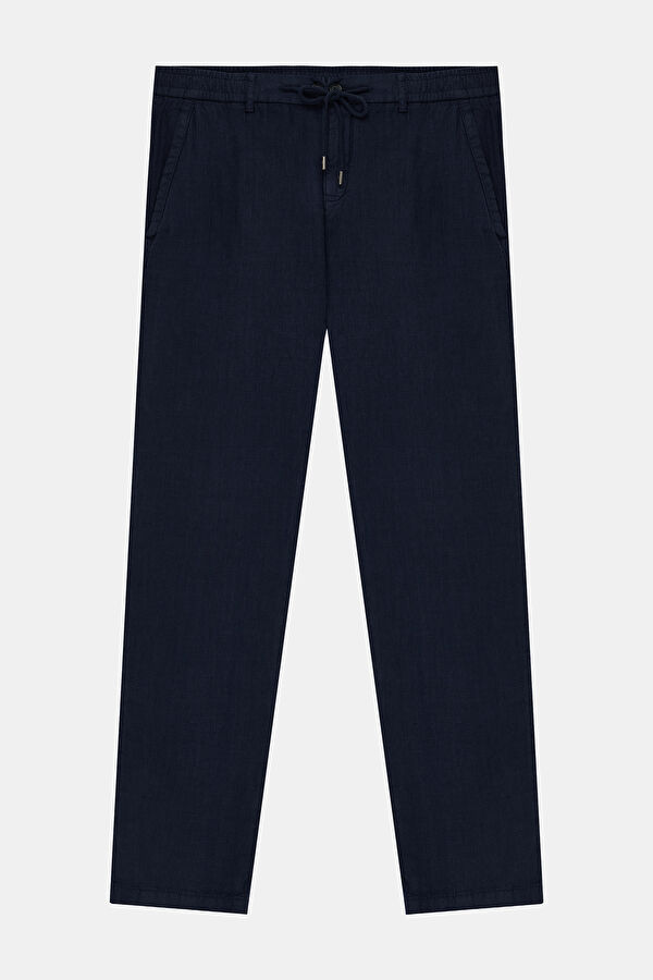 LACİVERT BORU PAÇA JOGGER SPOR PANTOLON 3