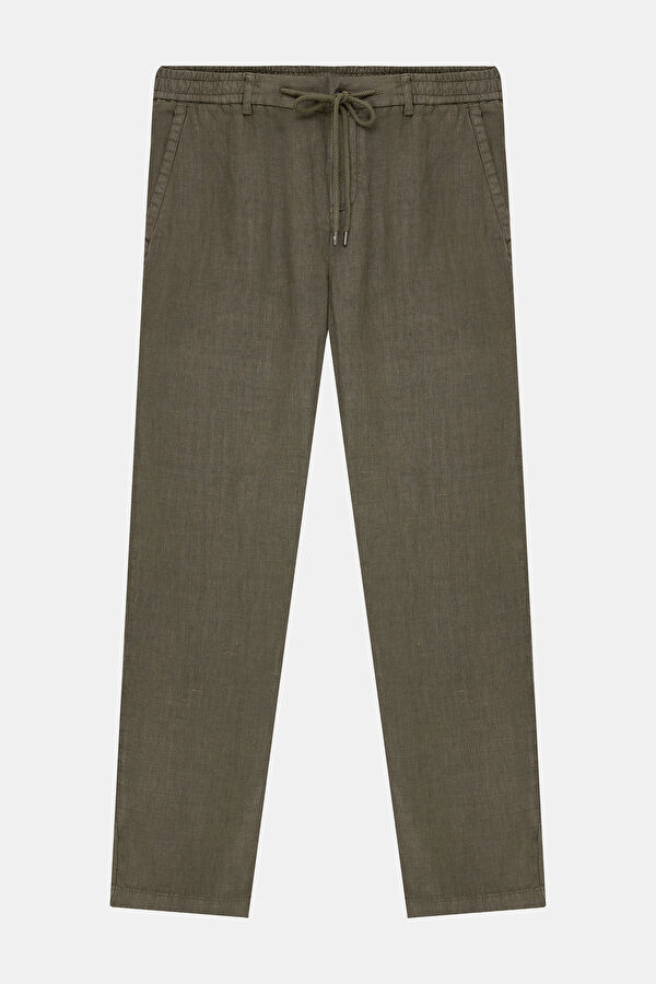 YEŞİL BORU PAÇA JOGGER SPOR PANTOLON 4