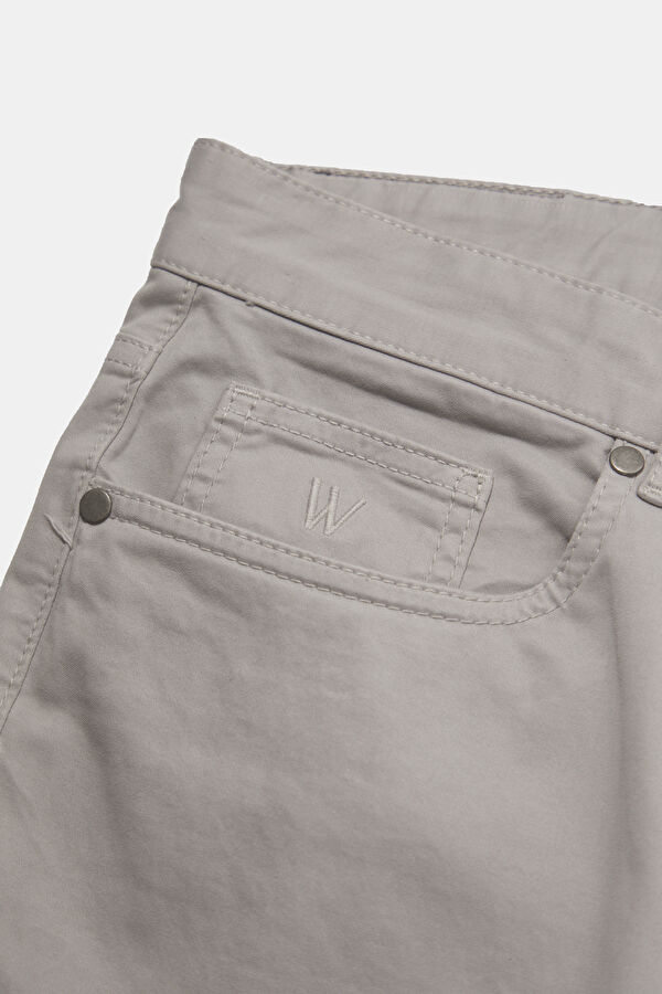GRİ BORU PAÇA SPOR PANTOLON 3