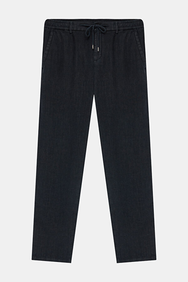 SİYAH BORU PAÇA JOGGER SPOR PANTOLON 4