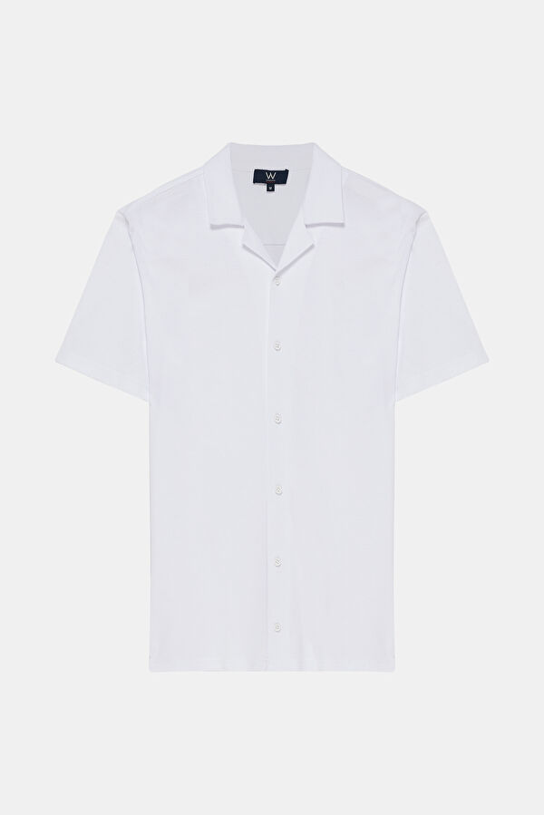 BEYAZ POLO YAKA T-SHIRT