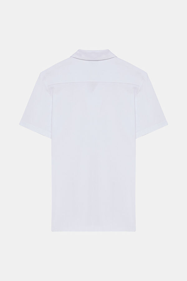 BEYAZ POLO YAKA T-SHIRT 2