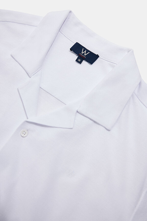BEYAZ POLO YAKA T-SHIRT 3