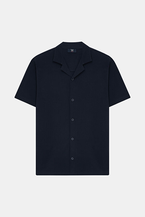 LACİVERT POLO YAKA T-SHİRT