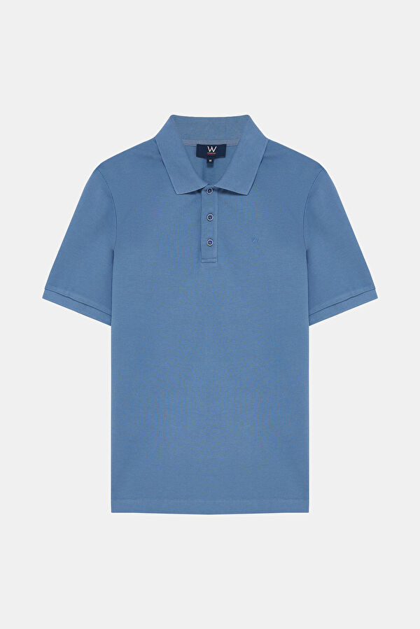 MAVİ POLO YAKA T-SHIRT