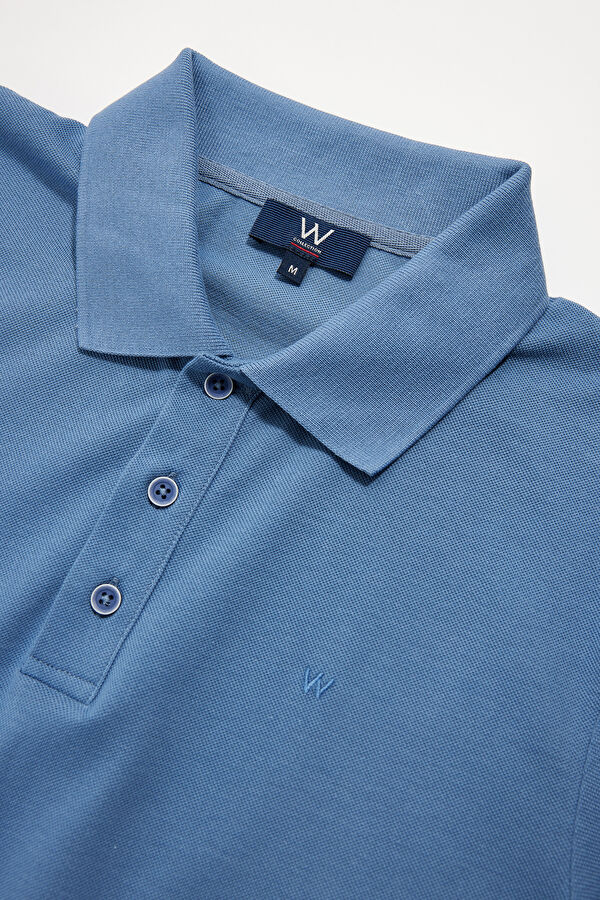 MAVİ POLO YAKA T-SHIRT 3