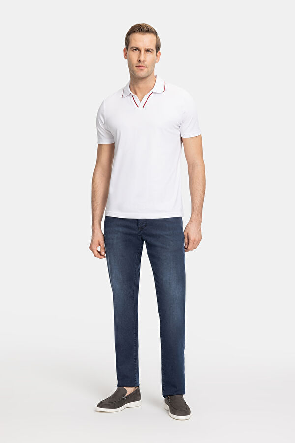 BEYAZ POLO YAKA T-SHIRT 3