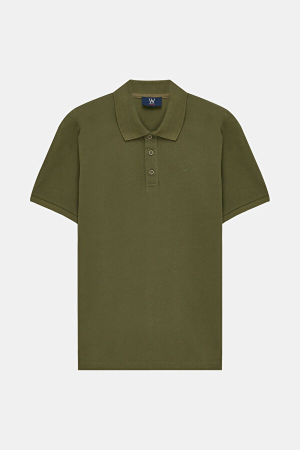 HAKİ POLO YAKA T-SHIRT